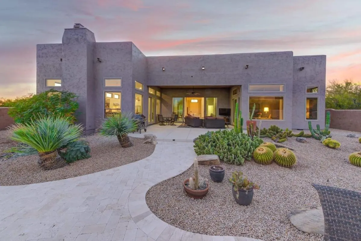Сasa de vacaciones Scottsdale Luxury Heated Pool Desert Views For 6