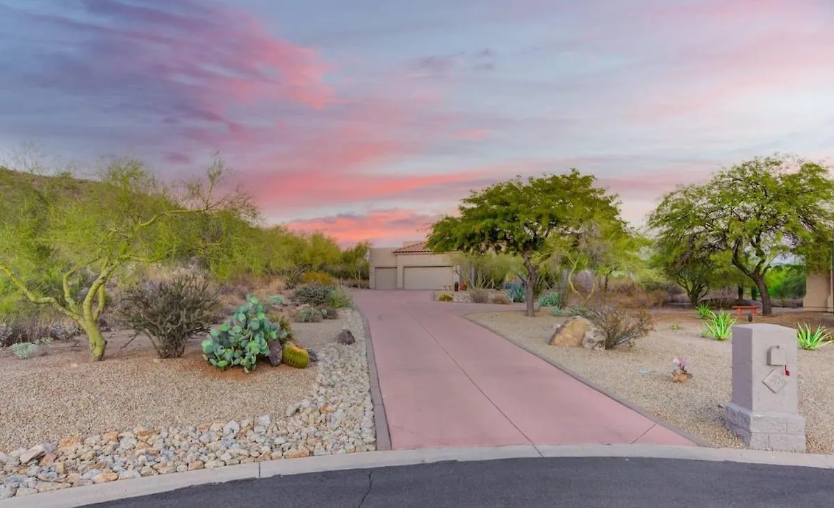 Сasa de vacaciones Scottsdale Luxury Heated Pool Desert Views For 6 Estados Unidos