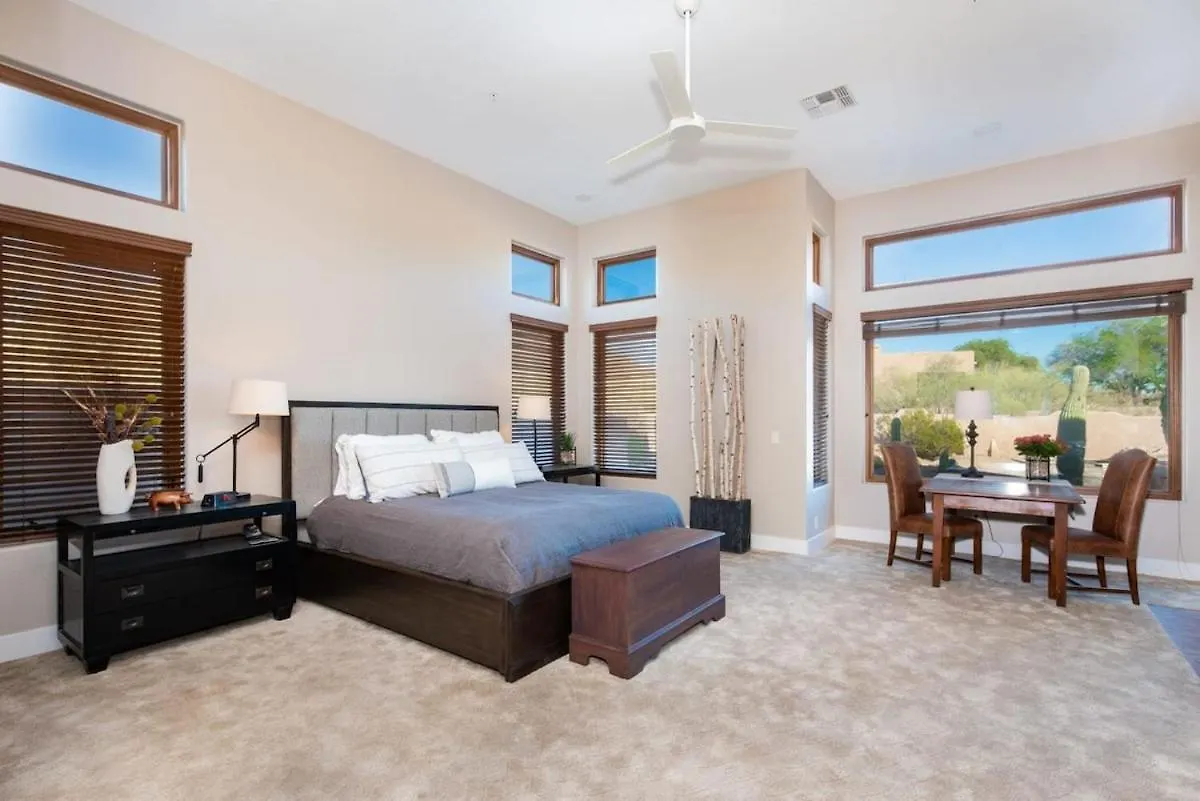 Scottsdale Luxury Heated Pool Desert Views For 6 Сasa de vacaciones